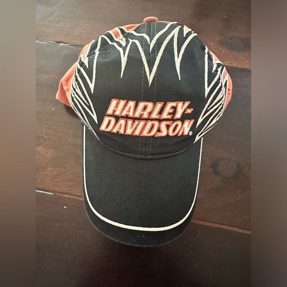 Harley Davidson 2008 Flame Hat OS